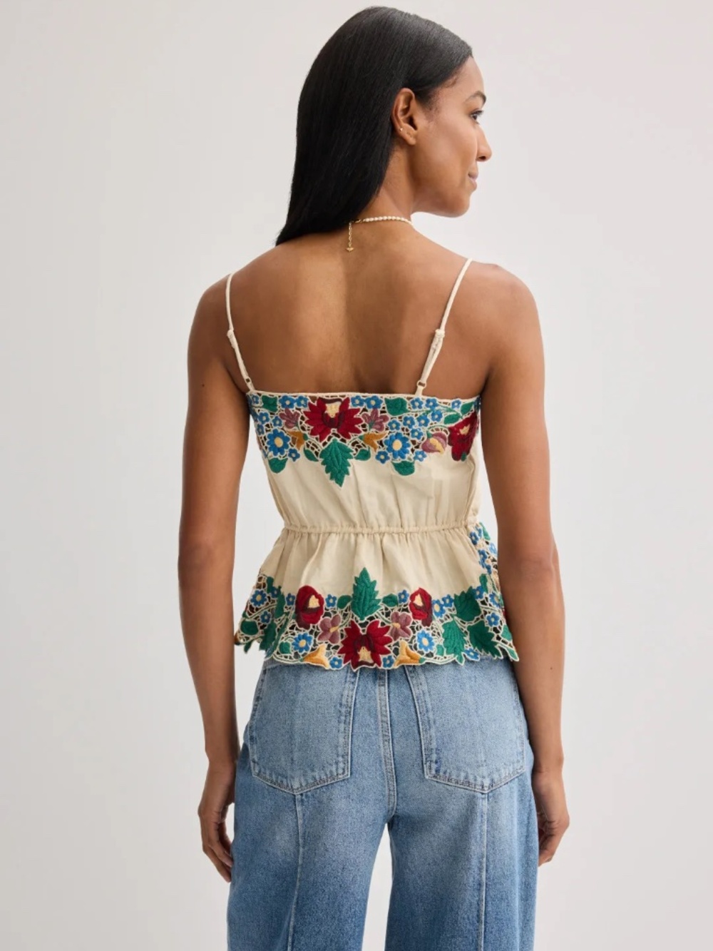 Sea New York Embroidered Top, Small - Picture 5 of 14
